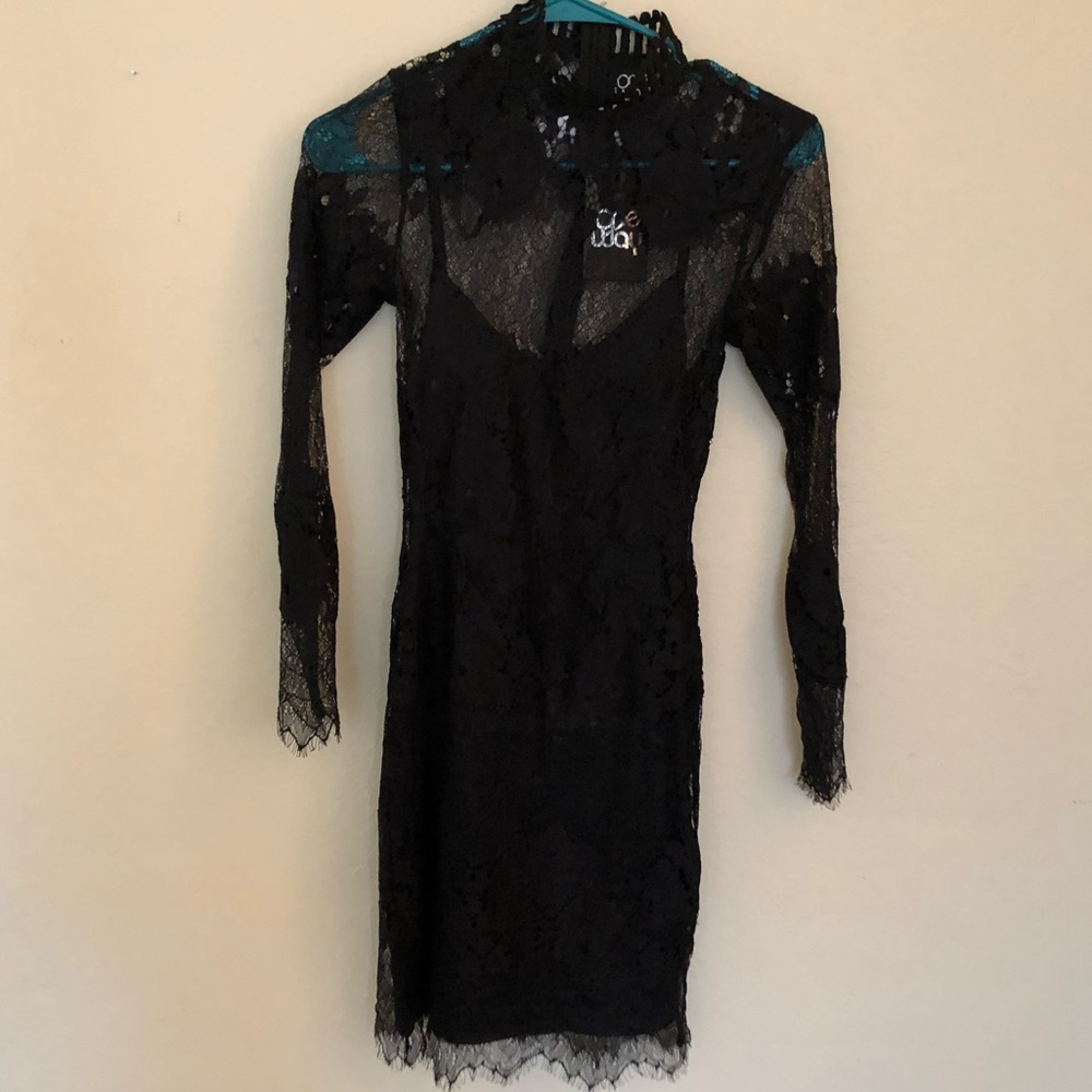NWT Bodycon Lace Slip Dress